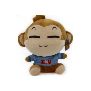 Plush Cartoon Cute Monkey Stuffed Toy (TPWU19)